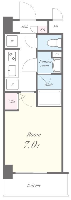 ソフィア阿倍野 間取り図