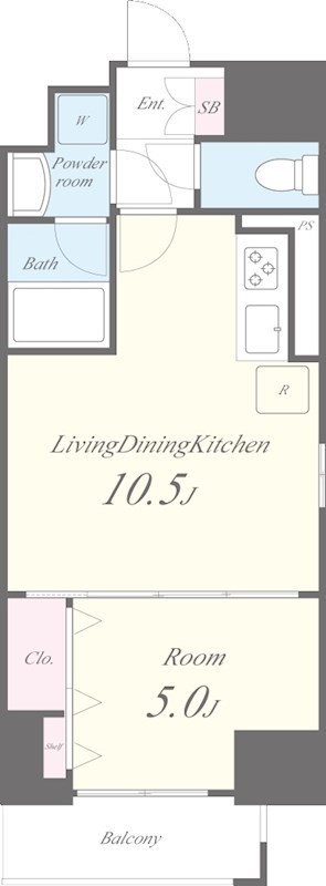 VALENTIA麻布 間取り図