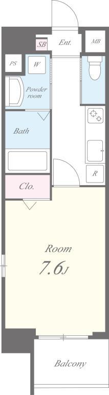 スカイラグーナ 間取り図