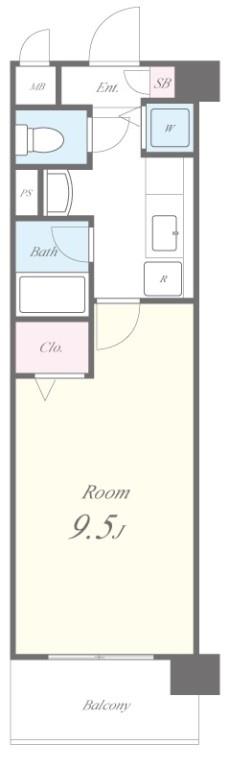 ツルトスコ南落合 間取り図