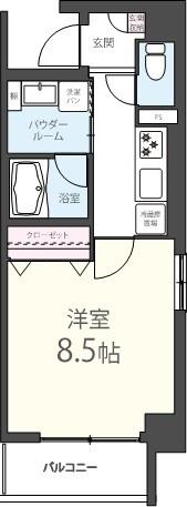 メゾン ド ソレイユ(板橋区) 間取り図