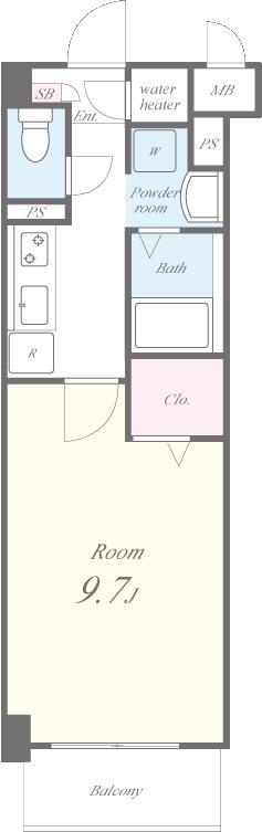 サンテ アネックス 間取り図