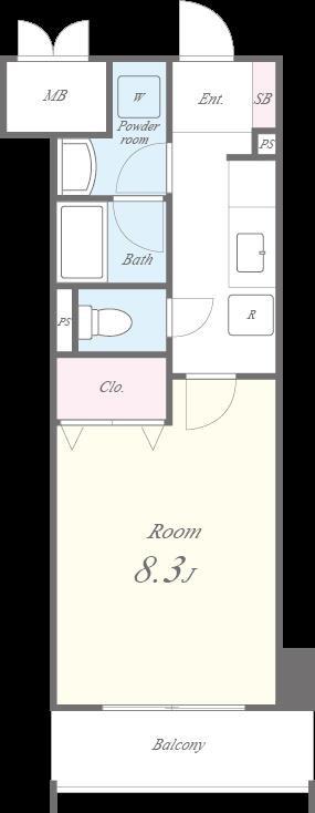 サンフークⅢ 間取り図