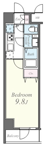 ファミーユ 間取り図