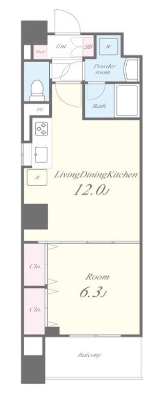 アヴァンタージュ浅草 間取り図