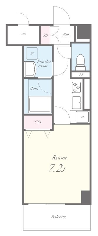BELLE VILLE HIKAWANOMORI（ベルヴィル氷川の杜） 間取り図