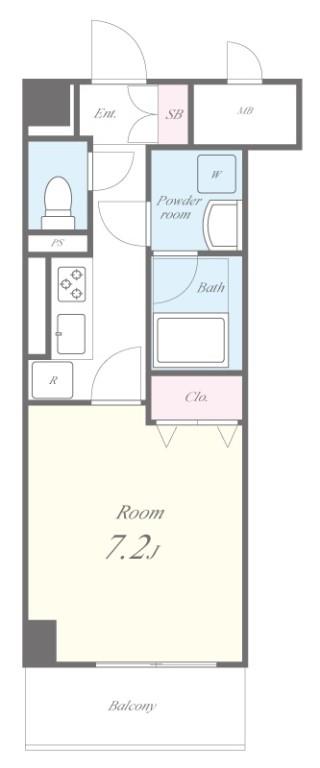 ベルヴィル氷川の杜 間取り図