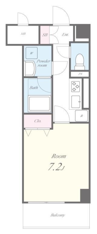 ベルヴィル氷川の杜 間取り図