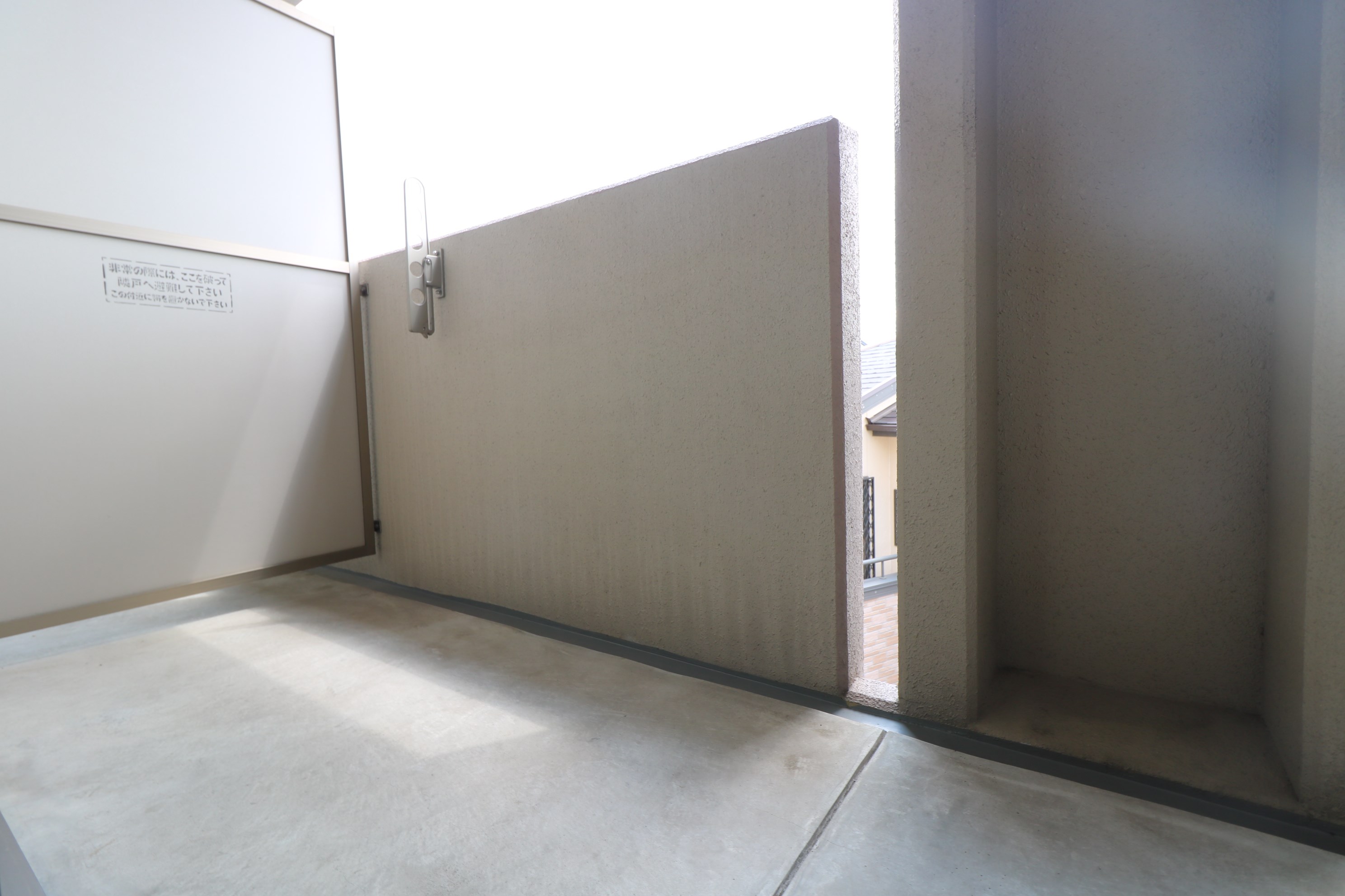 ピュア12 ベランダ