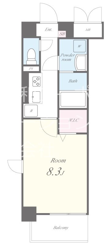 アビースタジオ 間取り図