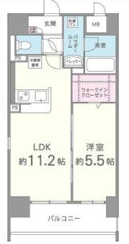 グランシャリオ(関目) 間取り図