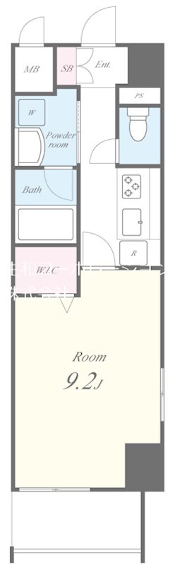 ラピスポンス新横浜 間取り図