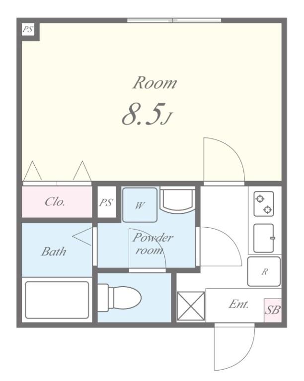 ルピナス平井 間取り図
