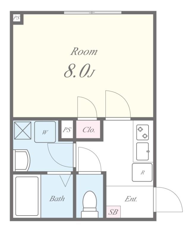 ルピナス平井 間取り図