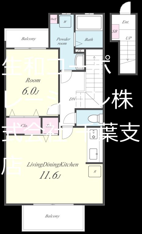 ルミナスコート 間取り図