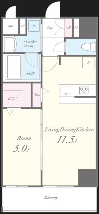 グランディア大阪ノース 間取り図