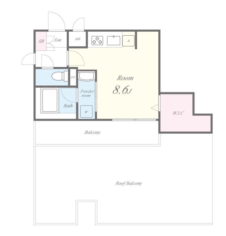 CERISIER 間取り図