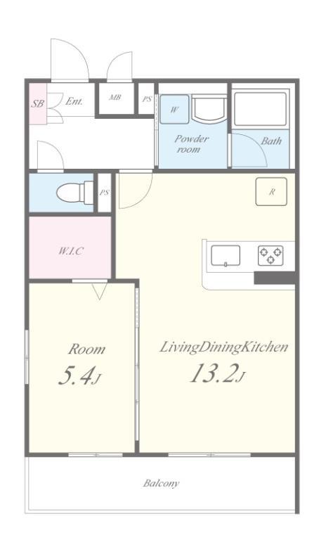 CERISIER 間取り図
