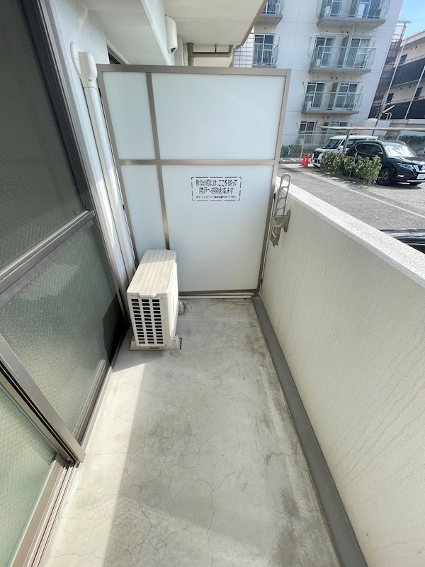 アルカンシェル ベランダ