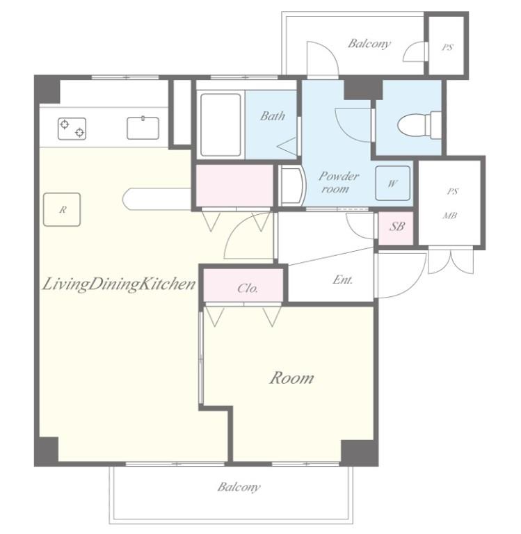 ViewTerrace売布Ⅰ 間取り図