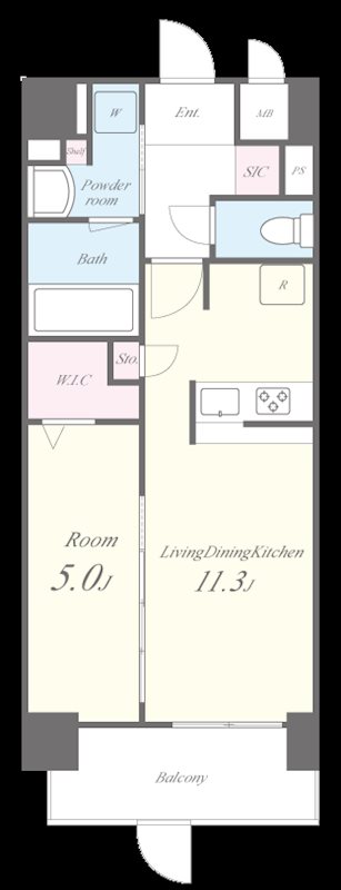パグーロ東三国 間取り図