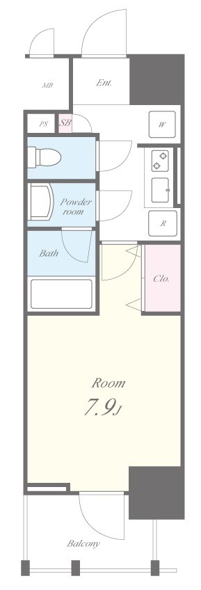 ROOTs Bunkyo Otowa 間取り図