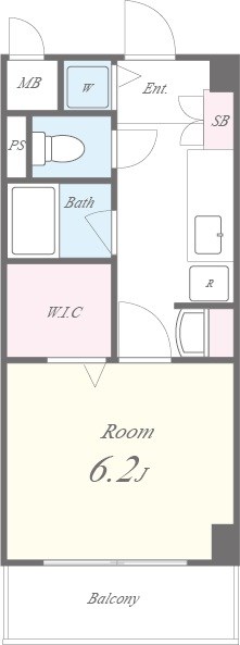 アプライズ 203号室 間取り