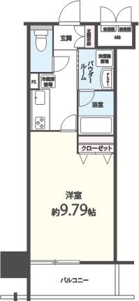 シエル新堀 間取り図