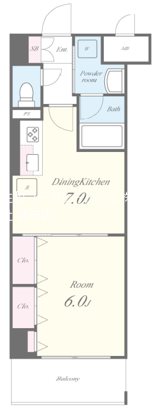 リッツ ラピス 間取り図