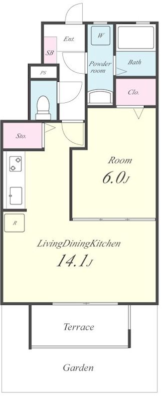 レカン ド コリーヌ 間取り図