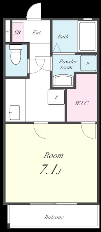 メディオ西白井 間取り図