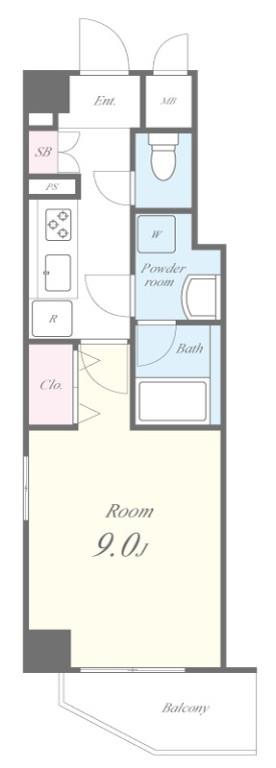セボーンミナミスナ 間取り図