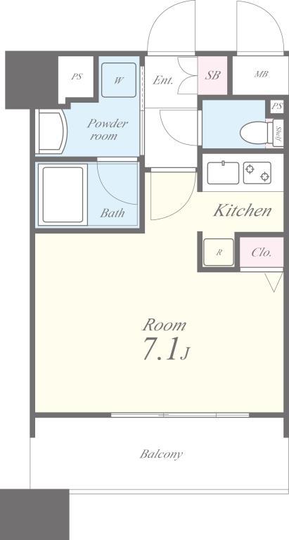 アーバンウェル茨木 間取り図