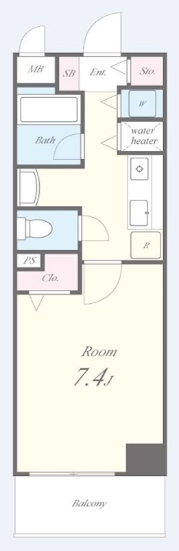 AKATSUKIⅡ 間取り図