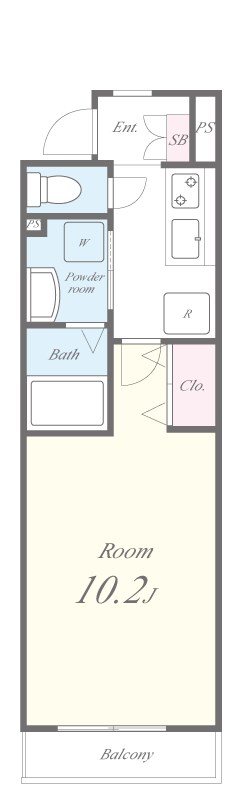 ラヴィラージュ 間取り図