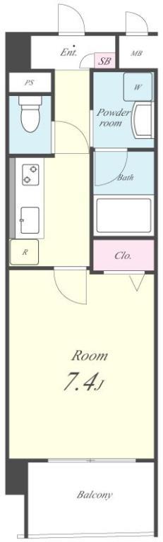 ウィンヒルズ勝田台 間取り図
