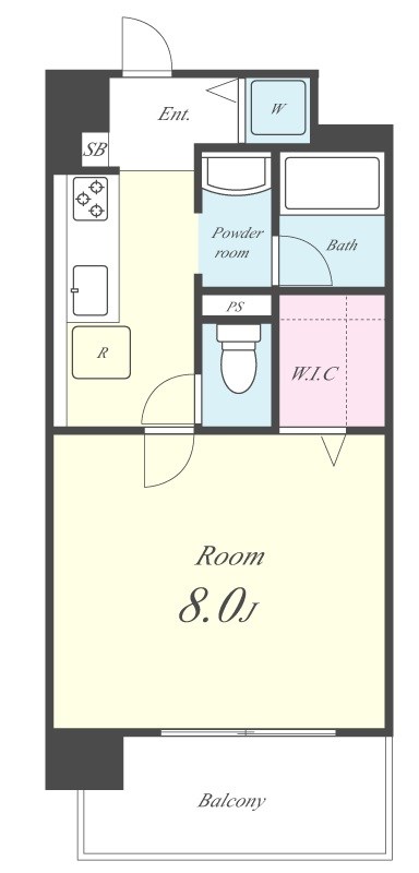 リヴィエール船橋 間取り図