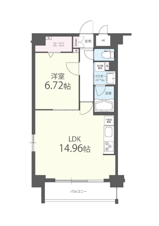 アファン大山 間取り図