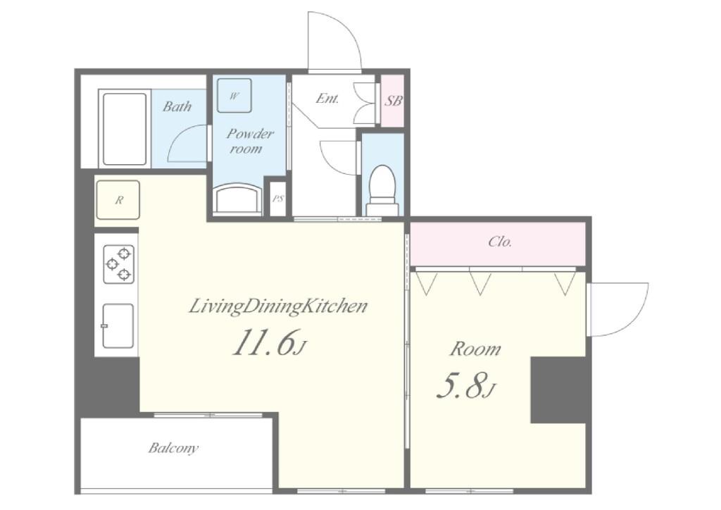 シャルム・Y・M 間取り図