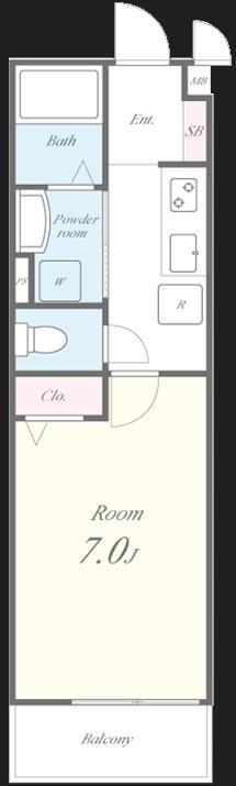 アップル塚本 間取り図