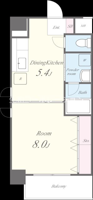 イーストコーストヴィラ 間取り図