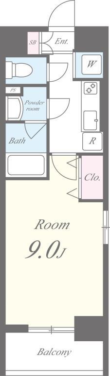 フォーチュン ドゥミール 間取り図