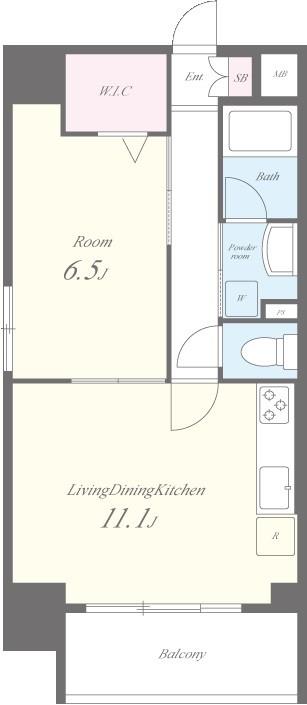瑞穂フラッツ 間取り図