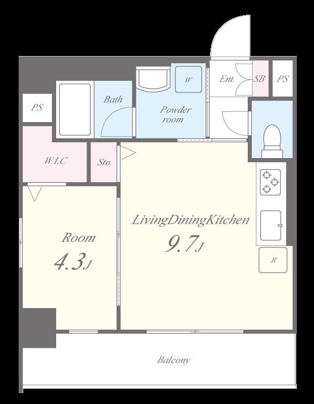 エーデルハイム 間取り図