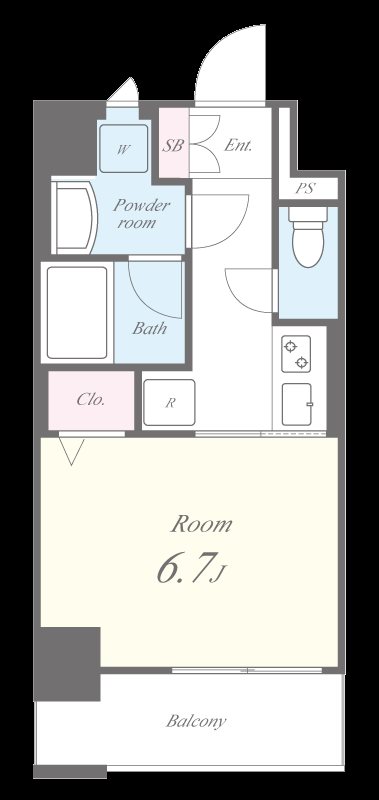 エーデル　ハイム 間取り図