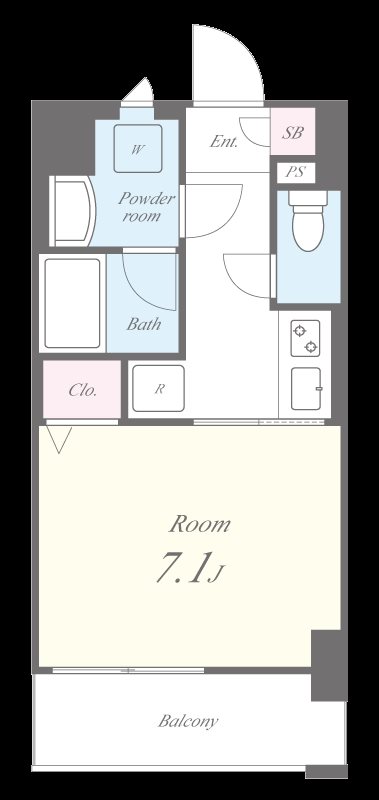 エーデルハイム 間取り図