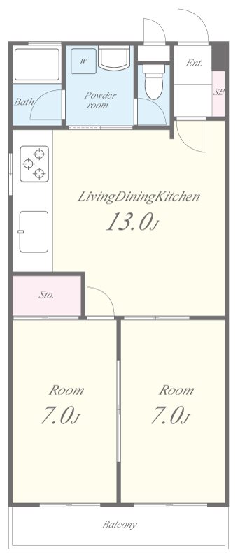 グランメゾン上賀茂 間取り図