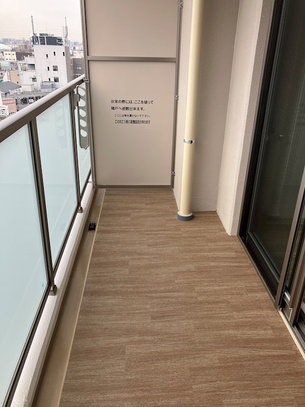 スタシオン河内山本 ベランダ