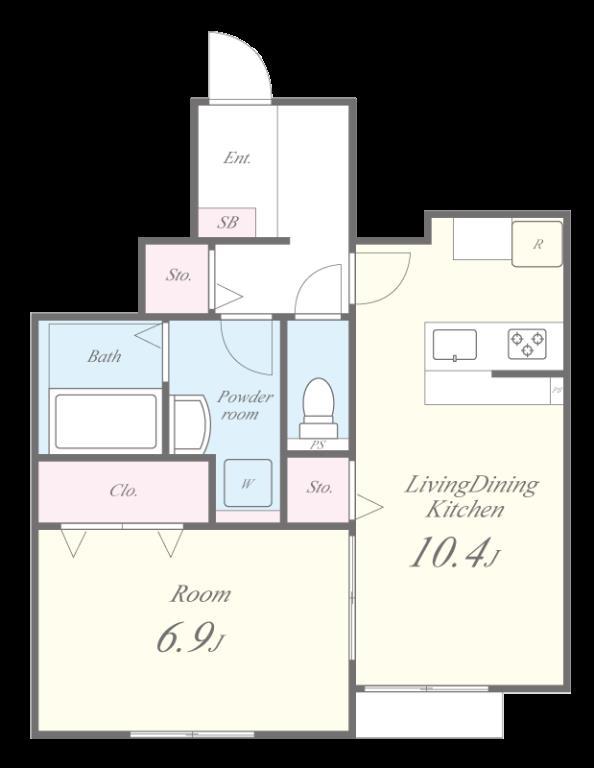 Famille Sayano(ファミール サヤノ) 間取り図