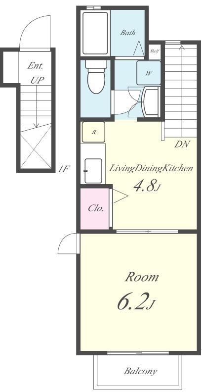 メゾン ラヴィール 間取り図